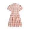 Polo Ralph Lauren Girls 7 16 Plaid Linen Cotton Shirt Dress