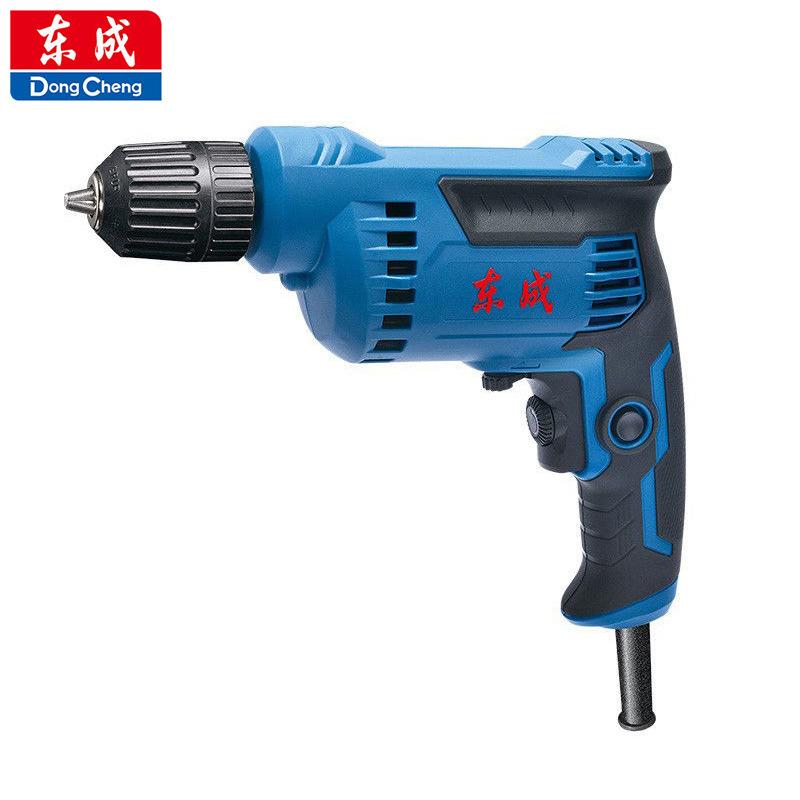 DongCheng Hand Drill J1Z-FF05-10B Pistol Drill 600W Forward and Reverse Adjustable Speed Power Tool