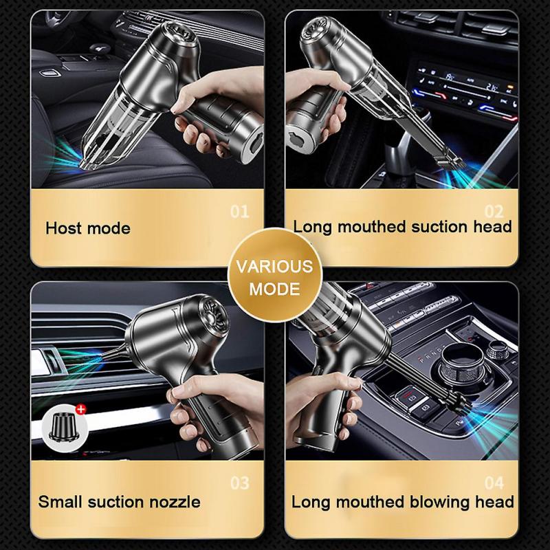 Cordless Handheld Vacuum Cleaner for Car Lightweight Ergonomic Vacuum Cleaners for Car/Home Use
