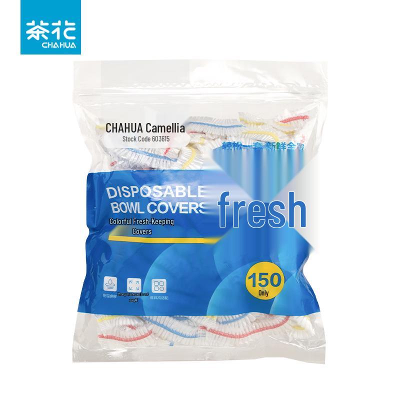 150-Pack Disposable Elastic Food Bowl Covers
