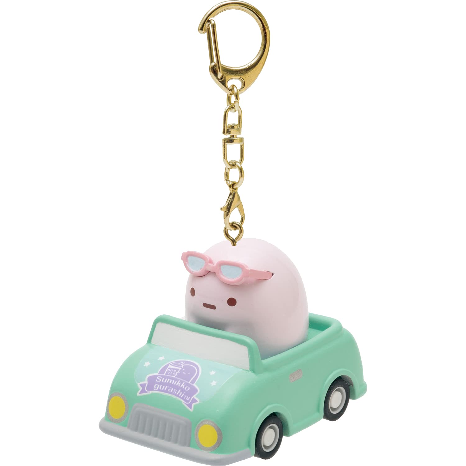 

[San-X] AB05107 Keychain Market Sumikkogurashi Mini Car Keychain Tapioca
