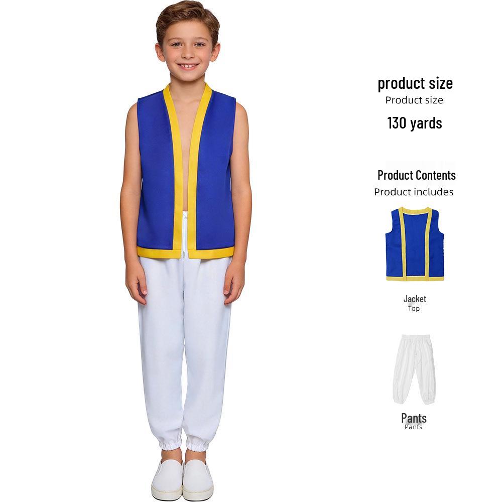 Halloween Mushroom Man Costume - Super Mario Toad Parent-Child Cosplay