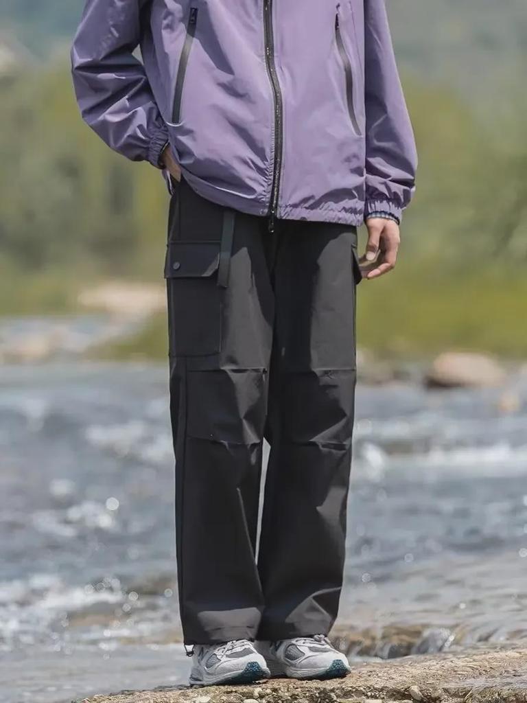 Unisex American-Style Waterproof Mountaineering Pants: Windproof, Quick-Drying, Perfect for Skiing, Hiking, and More.