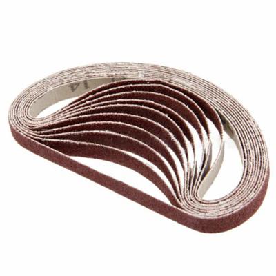 10PCS/Set Sanding Belts 40-600 Grits Wood Soft Metal Polishing Sandpaper Abrasive Bands For Belt Sander Abrasive Tool 330x10mm