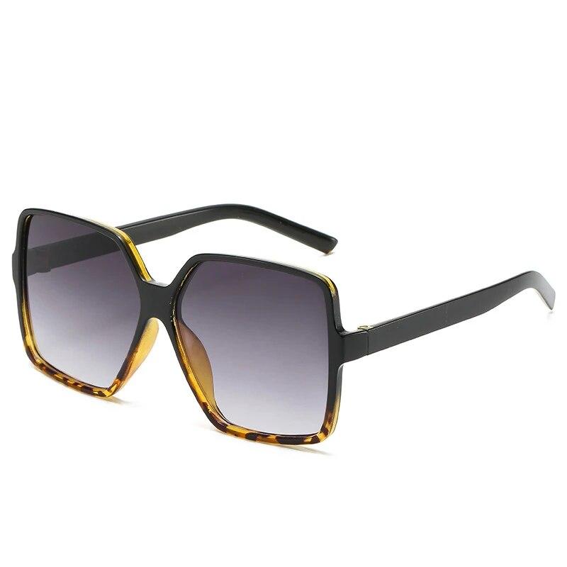 New  Sunglasses Square Glasses Personalized Cat Eyes Colorful Sunglasses Trend Sunglasses Uv400 Curtain Sun Glasses