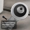 WearResistant Trimmer Gearbox Head | Compact Angled Design, Sturdy Metal Body, String