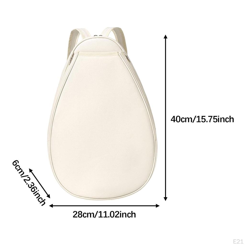 Men's And Women's Tennis Racket Cover, Elegant, Portable, Sturdy Water-resistant for