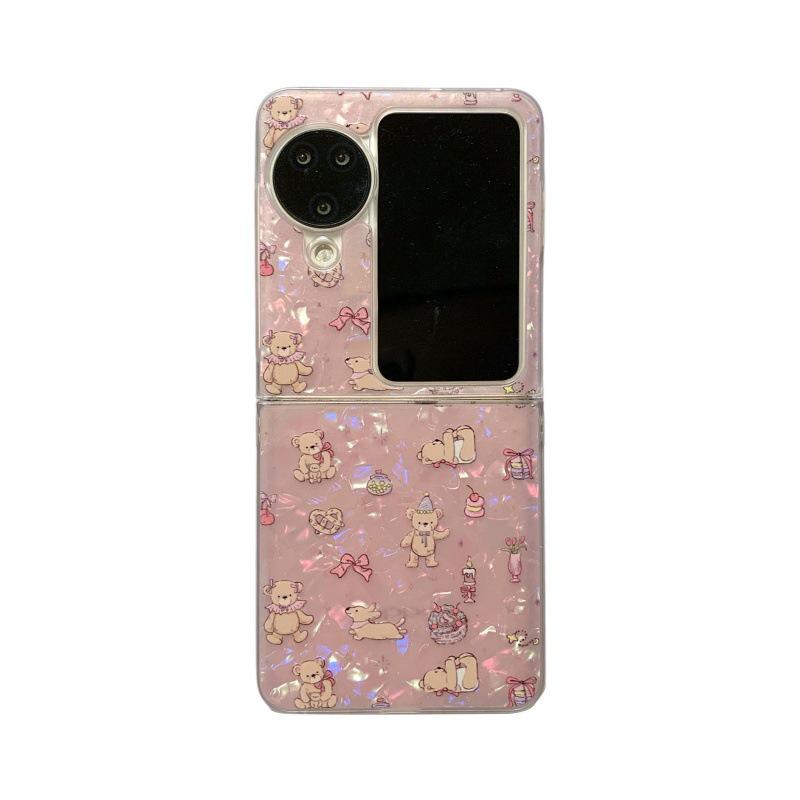 

Чехол для складного телефона Huawei Purax - Узорчатый, Ударопрочный Жесткий Чехол для Xiaomi MIXFlip Samsung Z Flip 6