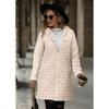 New Women's Fleece Coat Oversized Hooded Zipper Warm Outerwear Autumn Winter  for Europe America