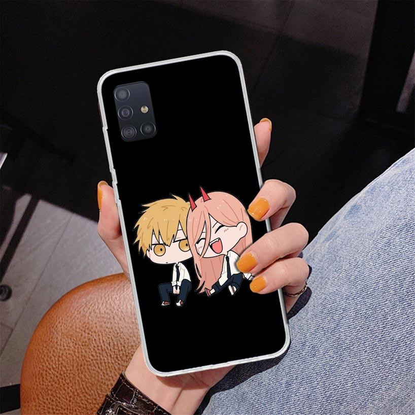 Chainsaw Cartoon Phone Case For Samsung Galaxy A52 A32 A22 A12 A51 A31 A50S A30S A20S A10S Note 20 Ultra 10 Plus S10 A72 A71 Gal