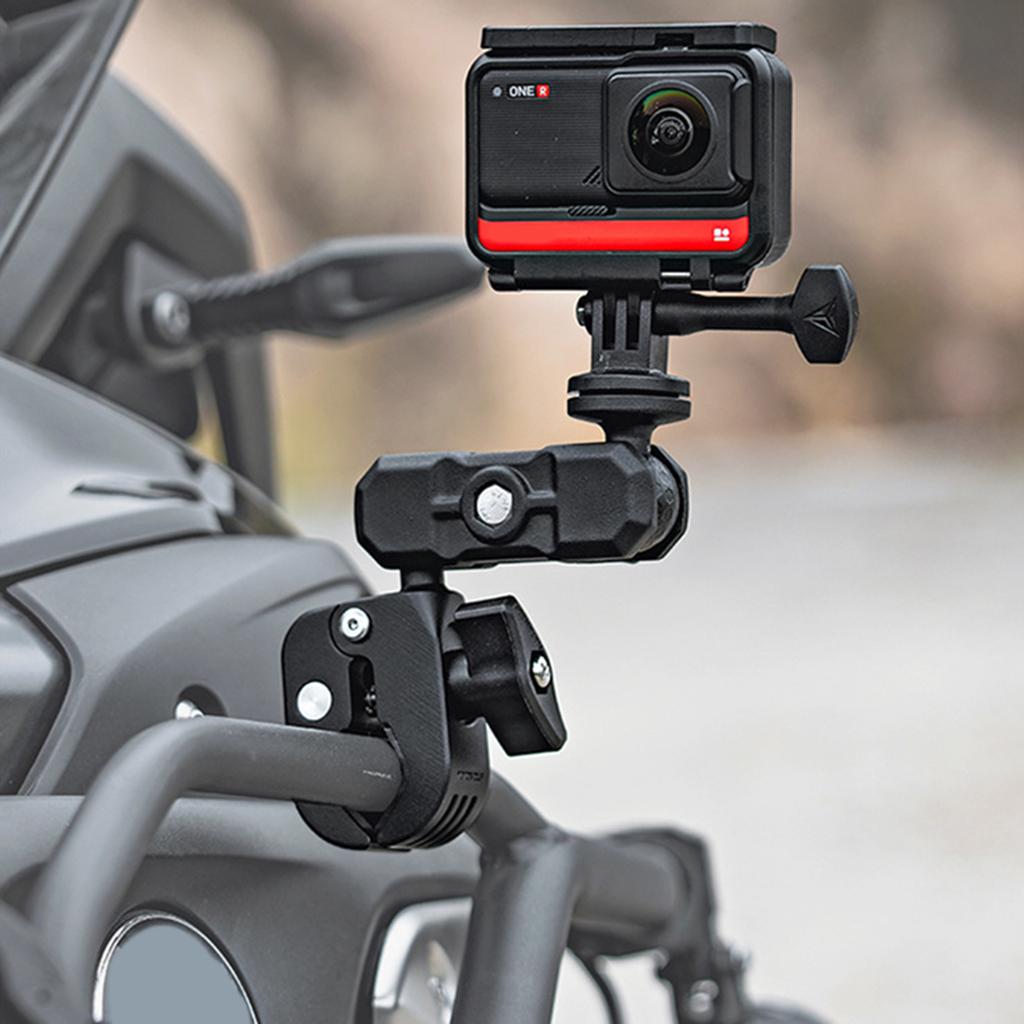 Universal Bike & Motorcycle Camera Support Stable & Reliable Multifunctional Camera Support for Your Ridings Memories