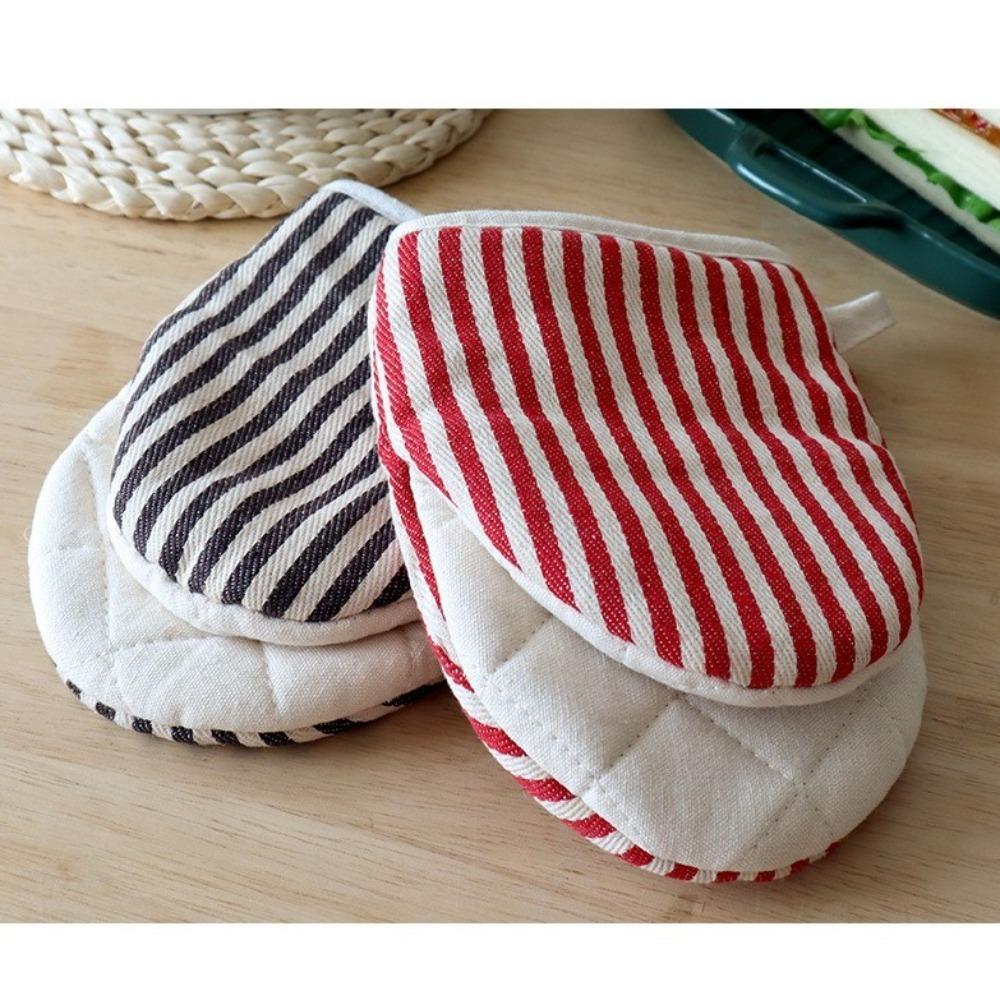 Soft Mini Oven Mitts High Temperature Resistant Oven Hand Clip New Microwave Mitts