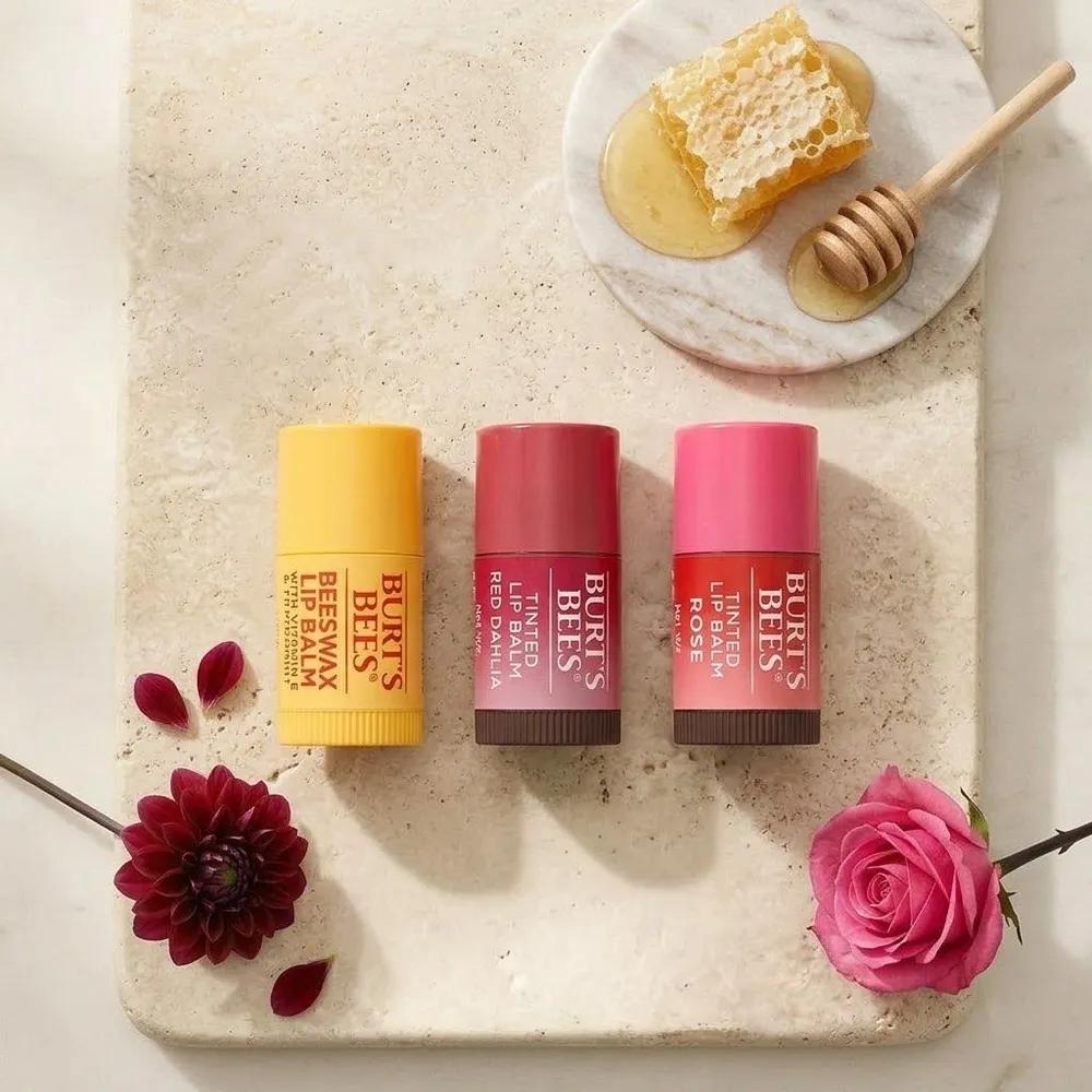 Burt s Bees Bee Mine Мини-бальзам для губ Подарочный набор из 3 штук