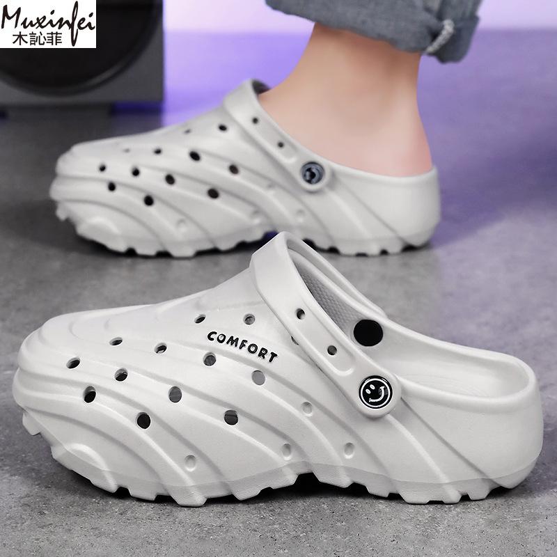 Scarpe alla moda tipo caverna per uomo donna estate nuovo stile ciabatte da esterno da spiaggia sandali per casa e interni ciabatte con suola morbida spedizione gratuita scarpe