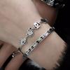 Happy puppy bracelet female original niche design cold wind advanced sense pull chain bracelet female exquisite gift