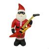 Christmas Inflatable Outdoor Decor Santa Claus Blow Yard Decoration Outside LED Lights for Courtyard