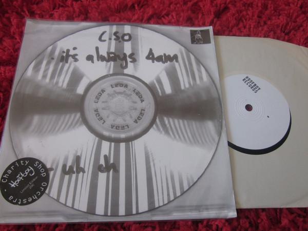 7inch Record CHARITY SHOP ORCHESTRA - It's Always 4am NONE HOOFBOY RECORDS 2002 UK Dance & Electronica Used