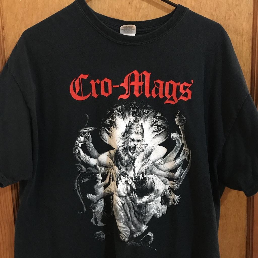 CRO MAGS BEST WISHES Rock band Black Unsex All Size