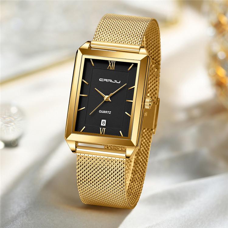 CRRJU-2197 Men's Watch Casual Business Fashion Personality Watch Men's Watch Women's Watch Student Watch Simple