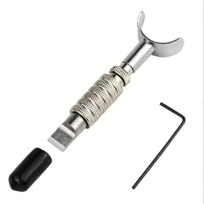 Lederpunzieren Schwenkmesser Klingen Werkzeugset Verstellbares DIY Manuelles Rotationswerkzeug