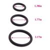 3pcs/set Male Lock Fine Ring Penile Longer Harder Stronger Training Props Man Penile Rings Adult Game Sex