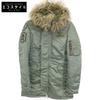 HYSTERIC GLAMOUR Khaki PrimaLoft N-3B Type Jacket Jacket FREE khakiUsed