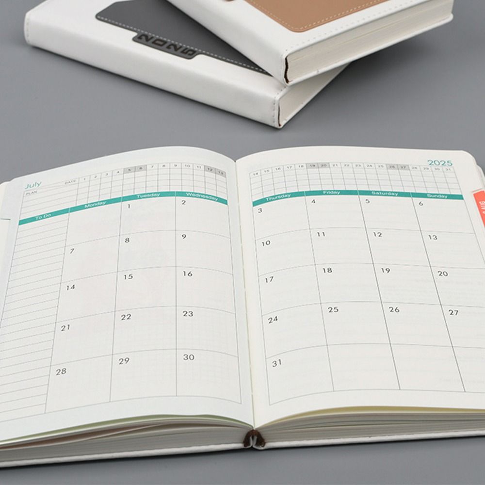 Yearly Schedule Office Work Planner Schedule Journal 365 Days Efficiency Notebook  Student Diary