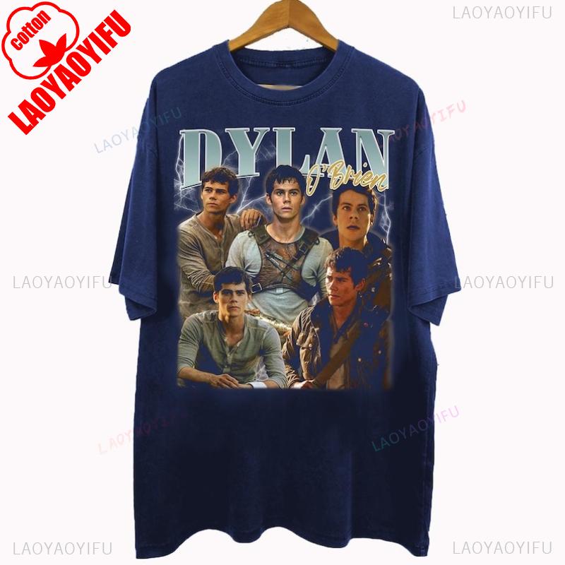 Vintage 90s Bootleg Style Retro Dylan OBrien Graphic Tshirt Gifts for Man and Women Unisex Casual Style TShirt Shortsleev