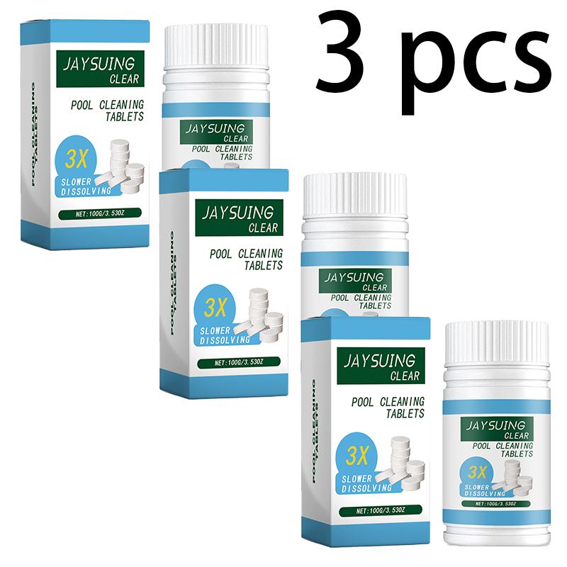 Pool Clean Chlorinated Effervescent Tablets Pool Clean Instant Water Treatment Effervescent Chlorine Tablets