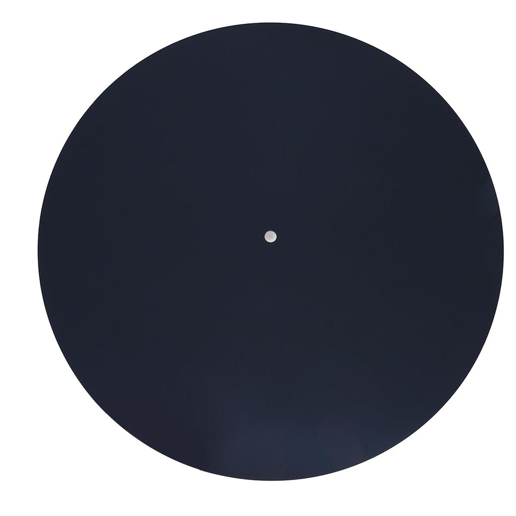 Acrylic Turntable Mat Reduce Noise Improved Sound Quality Anti Static Slipmat for Records 12in