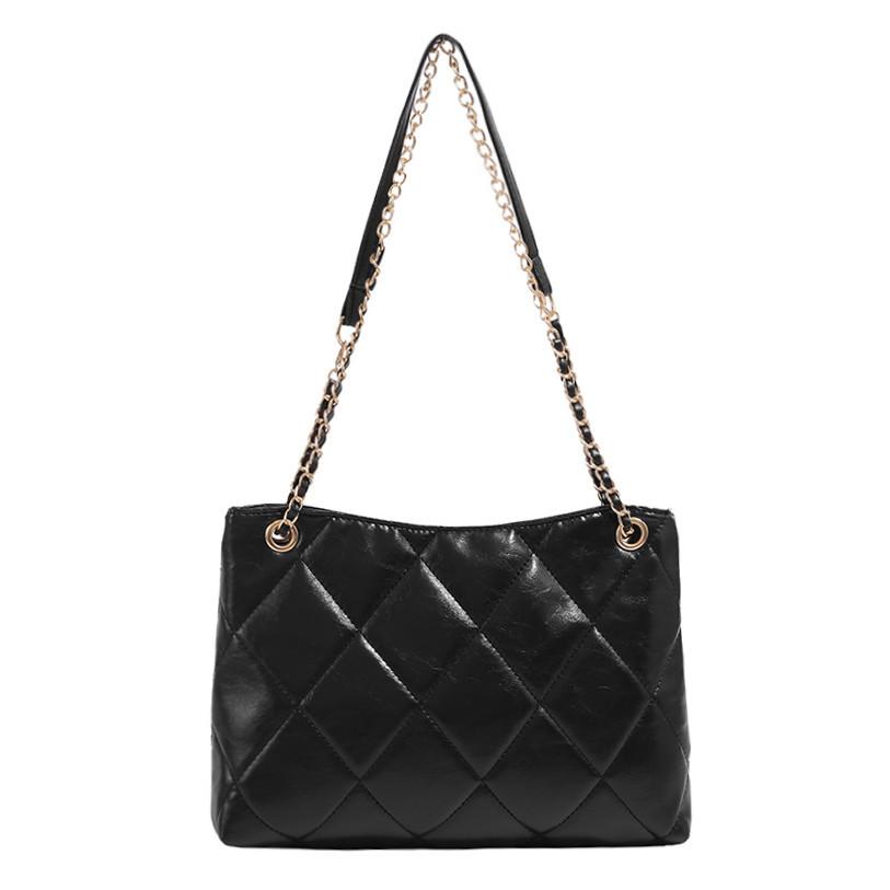 2025 New Small Style Quilted Shoulder Bag Large Capacity Crossbody Bag Fashion Versatile Handbag Trendy Women's Bag