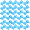 50Pcs Small Fence Insulators Accessories Electric Fence DIY Insulators for Farm