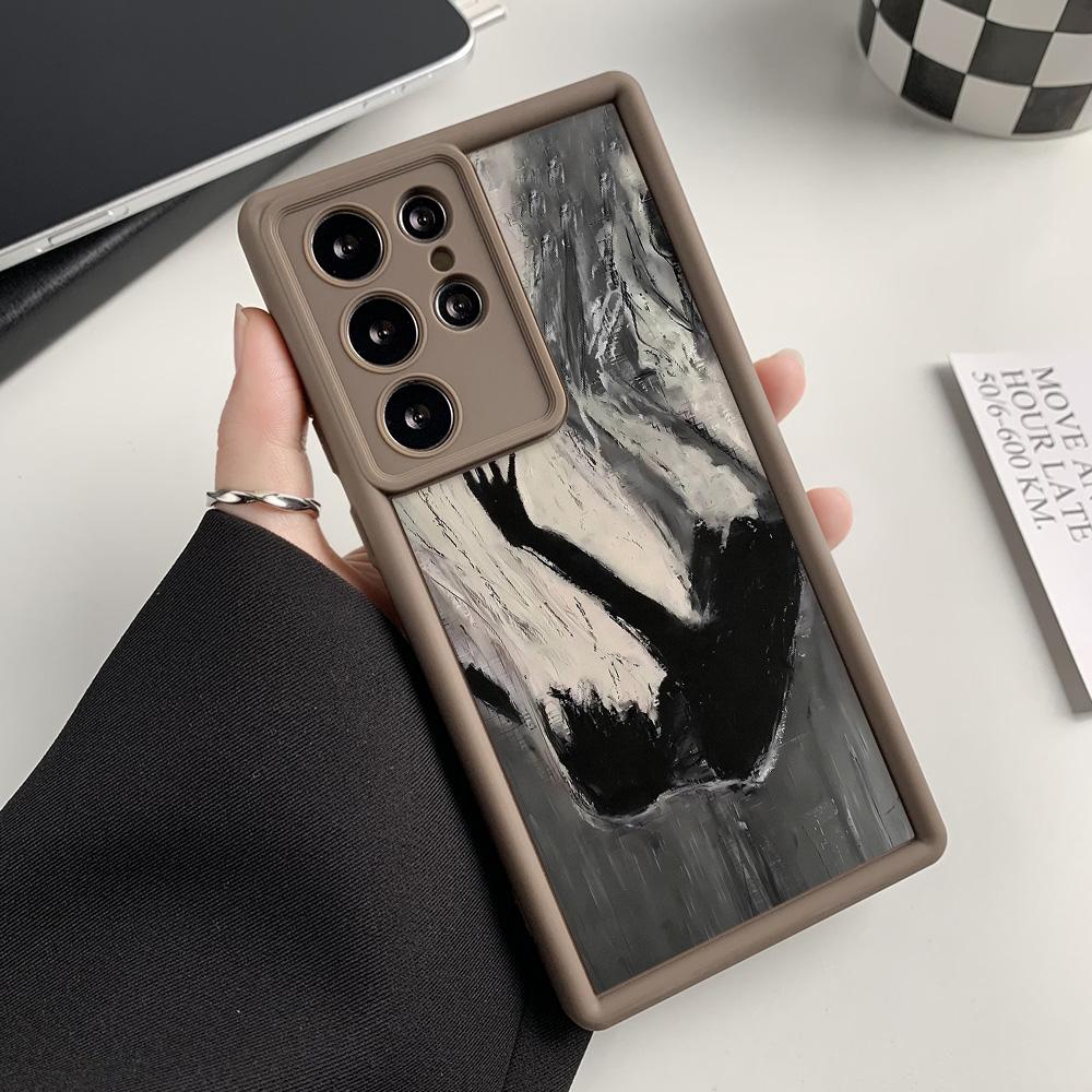 

Эстетичный чехол для Samsung A55 5G S25 Ultra A54 A16 A15 A53 A35 A34 A14 A13 A06 A05 A05s A33 A25 S24 FE S23 Plus S22 Мягкий чехол Samsung A05