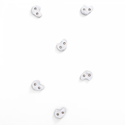 Climbing Grips M 6 Pcs White