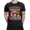 Men T-Shirt Huntrix Ramyeon KPop Demon Hunters Movie Novelty Cotton Tee Shirt Short Sleeve T Shirt Crew Neck Clothes Summer
