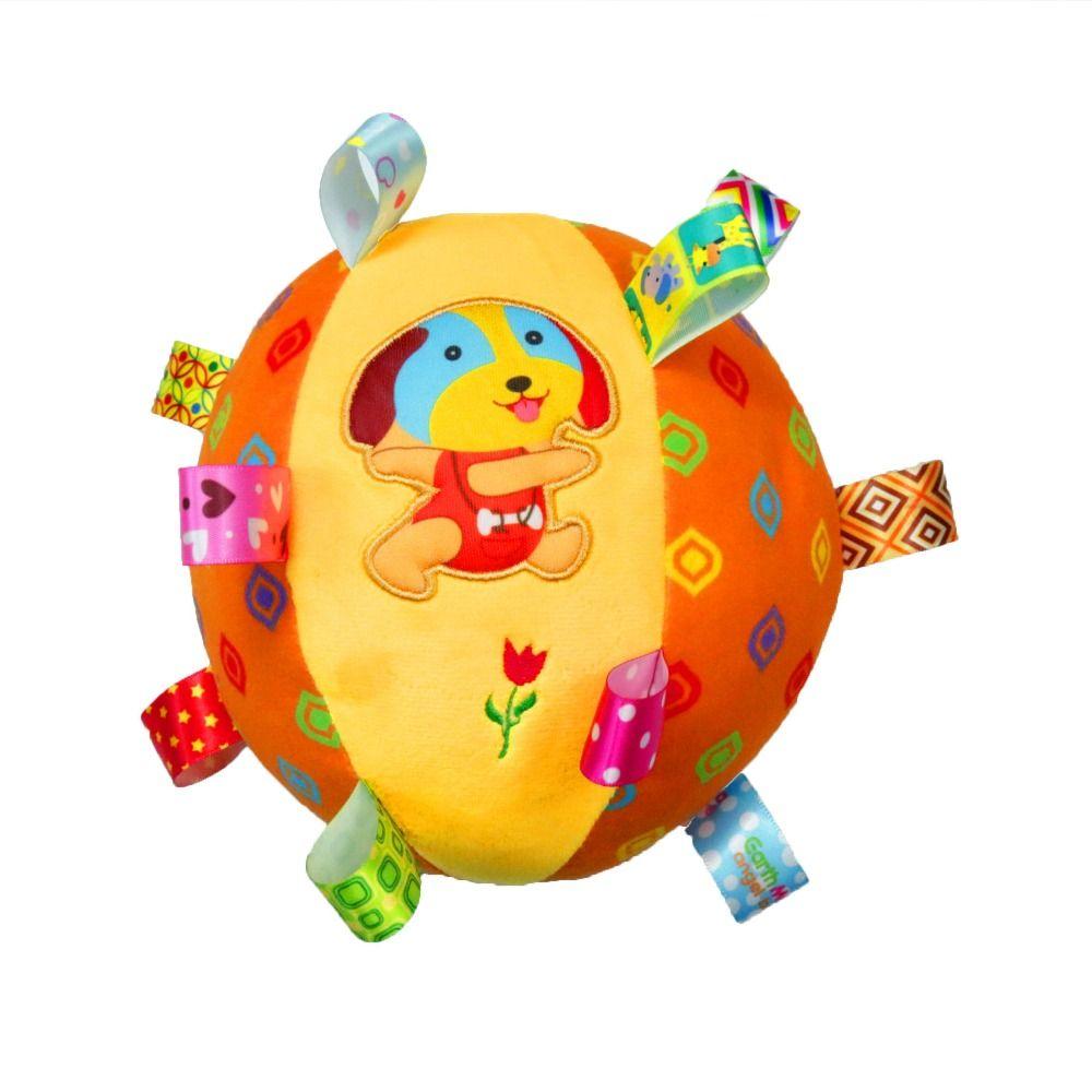 With Bells Plush Baby Vocal Toy Ball Dog Dog Chew Sounding Plush Ball Aggressive Chewers