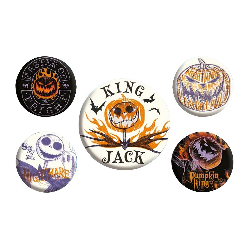 Nightmare Before Christmas Badge Set (Pack of 5)