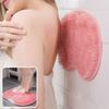 Silicone Wash Feet Bathroom Exfoliating Shower Massage Bathing Non-slip Bath Mat Back Brush Foot Wash Body Cleaning Bathing Tool