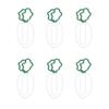 100Pcs Carrot Shape Paper Clips Bulk Cute Fun Colored Stainless Steel for Bookmarks Planner Office S