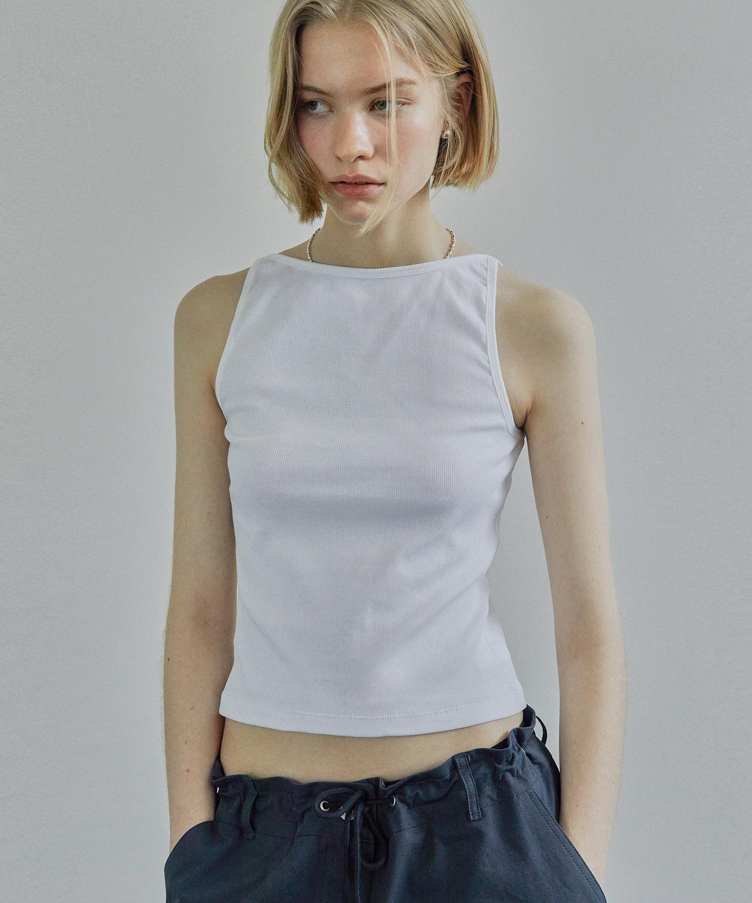 Ihr Backpoint Sleeveless / White
