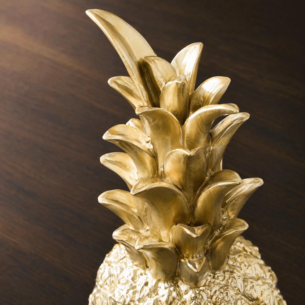 Compact Desktop Size Modern Pineapple Tabletop Decor Study Room Cabinet Decor