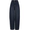 ONLY Women's 2025 Autumn Slanted Pocket Balloon Wide-Leg Denim Pants