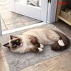 1 szt. Mata kuchenna przeciwzmęczeniowa, z nadrukiem kota Ragdoll, wodoodporna, antypoślizgowa, gruba, amortyzująca, komfortowa mata do stania