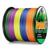 Frwanf Fishing Line for Hard Rock Fishing and Large Fish X9 High High Long Casting Multicolor Salt-Resistant Braid, Durability, Sensitivity,