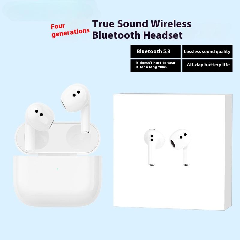 

Bluetooth-гарнитура True Wireless Качество звука хорошее, шумоподавление и длительный срок службы батареи Official standard