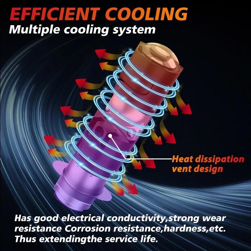 P15D T19 Motorcycle Headlight Led Bulbs 6000K Plug And Play Low Beam For Mio I 125 Motorbike Scooter