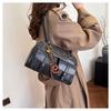 Trendy Cross-Border Large Capacity Retro Shoulder Bag: Autumn/Winter Textured Versatile Commuter Pillow Handbag