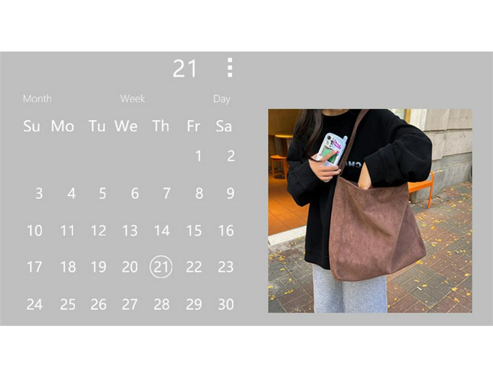 2025 Trendige Damen Einfarbig Umhänge Schulter Tragetasche