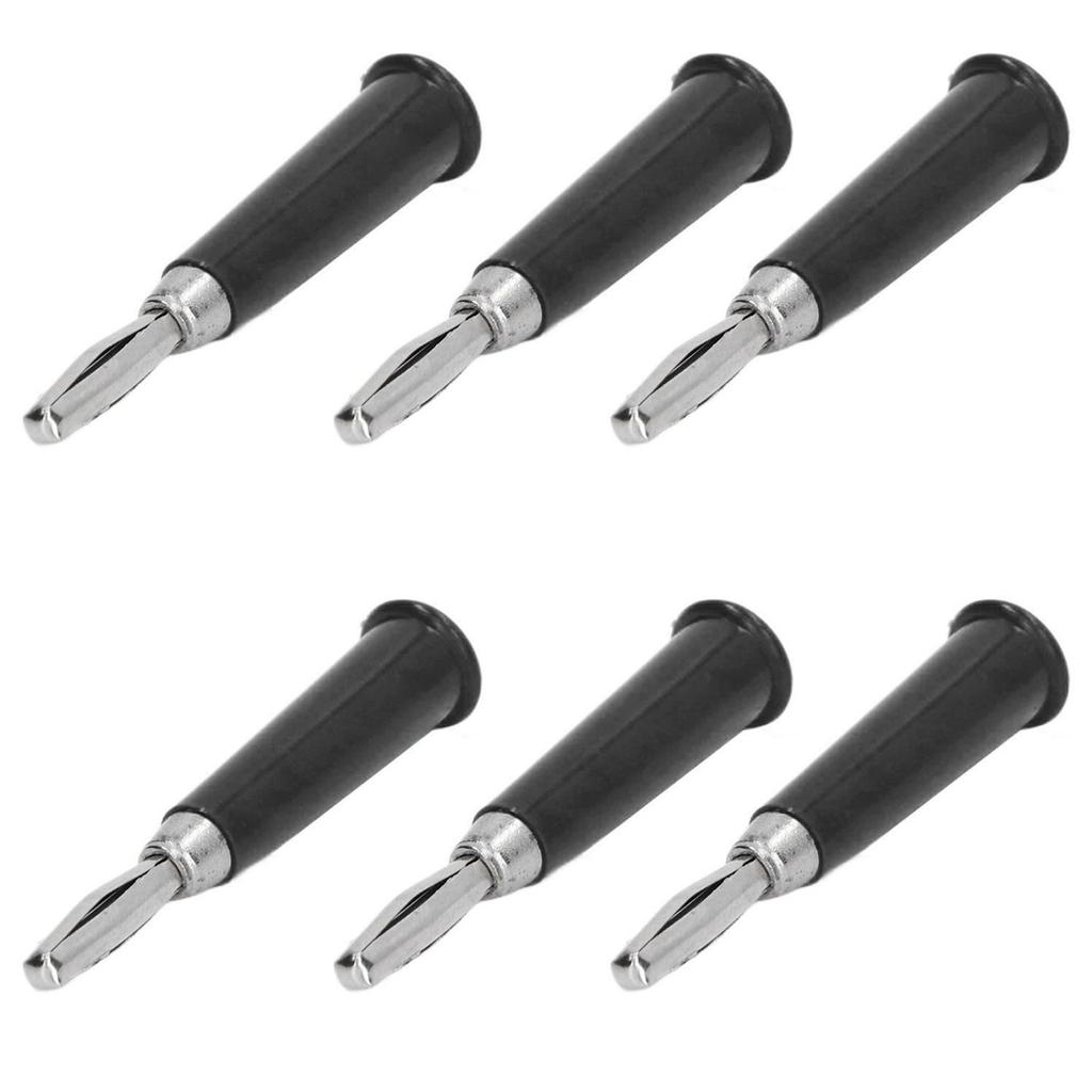 100 Stück Horn-Bananenstecker Messing-Zink-Legierung ABS geschweißte Bananenstecker Anschluss für LKW-Batterien