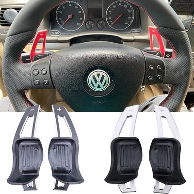 Para Vw Golf 5 6 Mk6 Gti R Jetta Mk5 Passat B6 B7 Cc Polo Sharan Tiguan Seat Leon Palanca de Cambios Extensión para Volante DSG Cubierta de Cambio